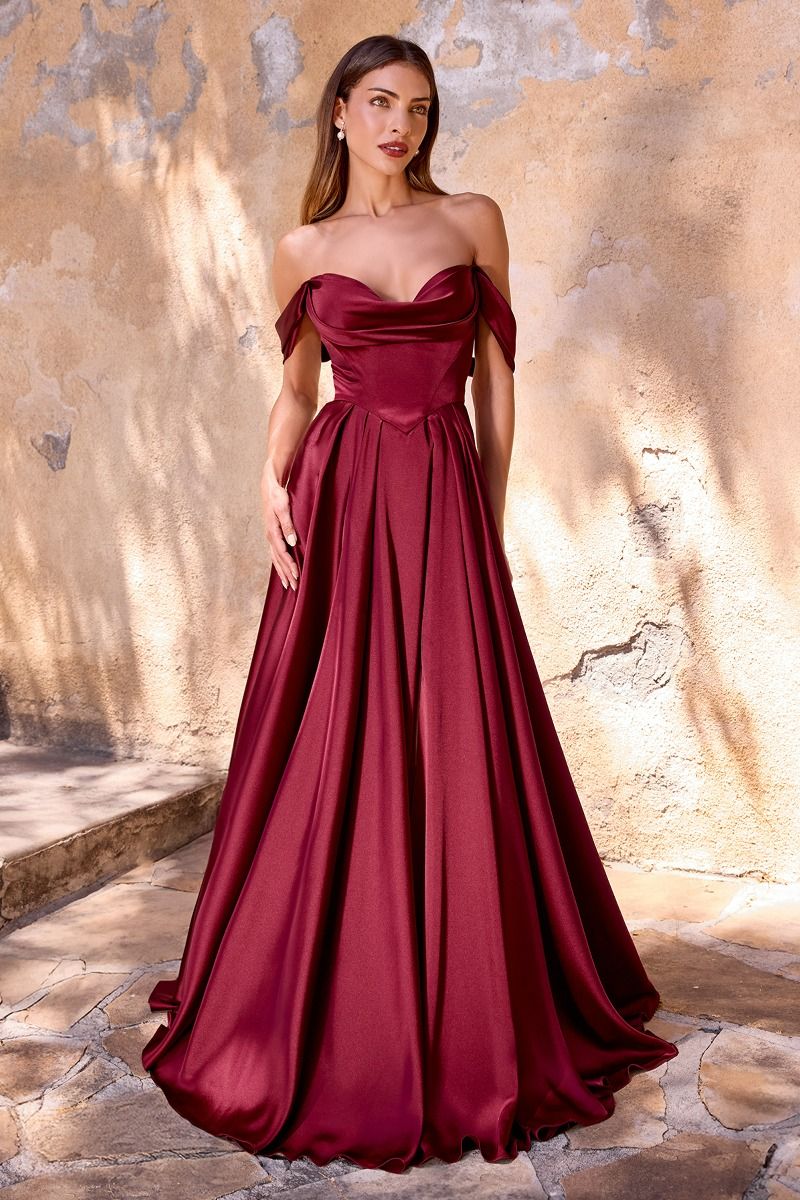 Strapless A-Line Dress With Sweetheart Neckline-3