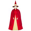 Sleeping Beauty Fairy Godmother Cosplay Costume Red Green Blue Fairy Godmother Granny Halloween