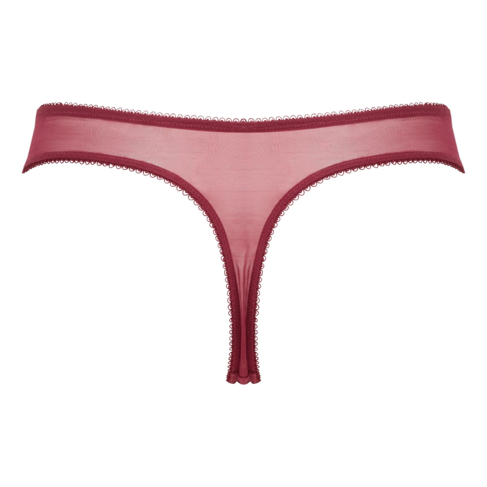 Gossard Superboost Lace Thong Panty Cranberry/Raspberry Sorbet-3