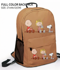 Snoopy Cartoon Cute Canvas Backpack Outdoor Backpack Student School Bag