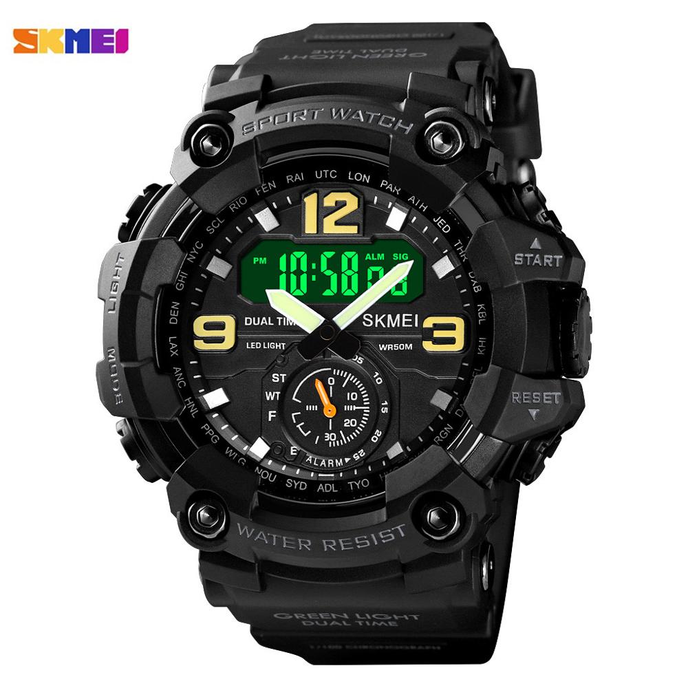   Analog LED Electronic Quartz Wristwatch Military