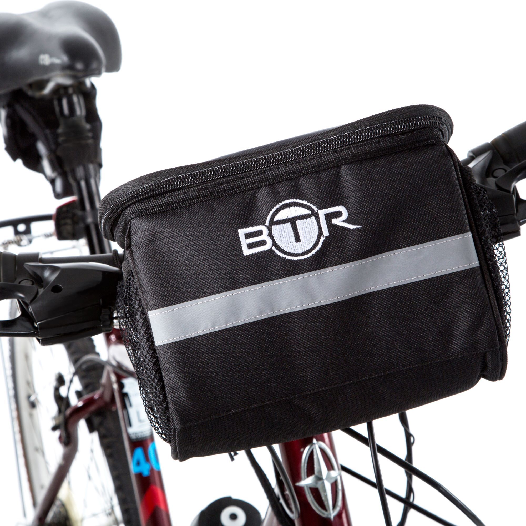 BTR Handlebar Bicycle Bag With Bike Mobile Phone Holder
