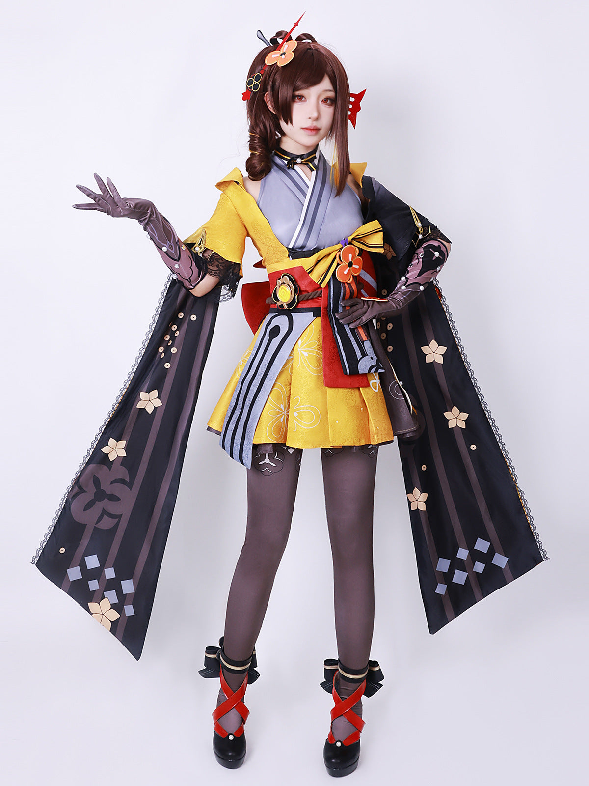 Genshin Impact Qianzhi Cos Costume Daowicheng Qianzhi Cosplay Costume Animation Game anime Hefeng Women's Clothing