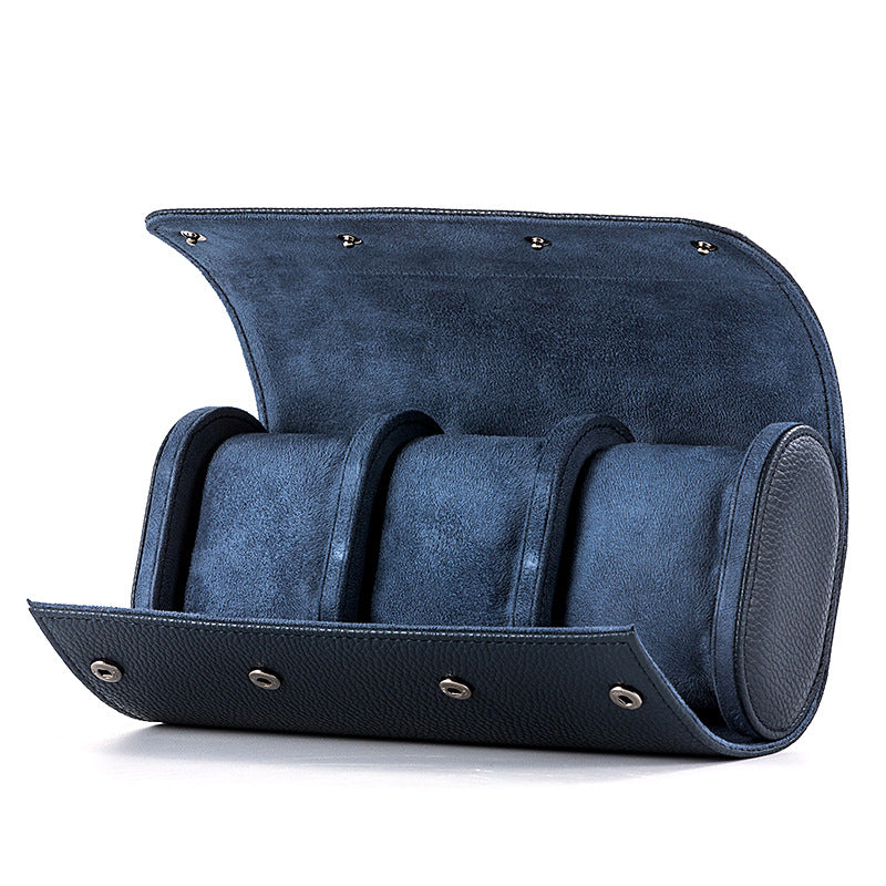 Travel Storage Bag PU Leather Watch 