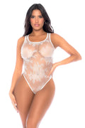 Delicate Sheer Lace Teddy Mapale Lily Grace-0