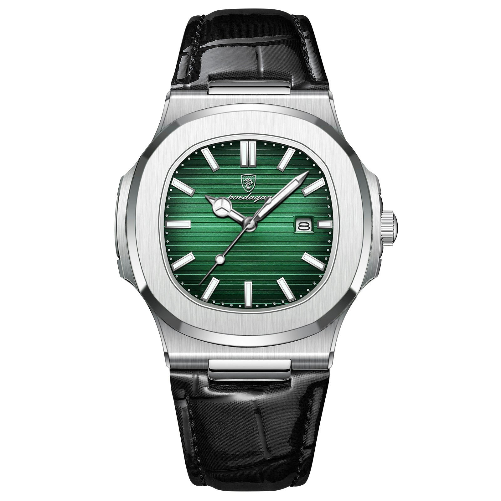 Menwaterproof luminous quartz watch