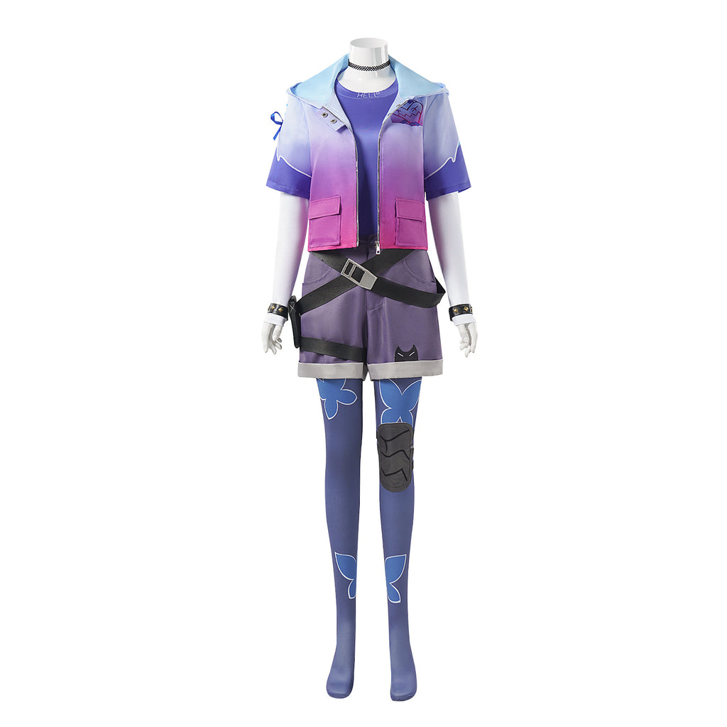 Valheim Cosplay Clove Nightshade Eternalist Costume, Clove Cosplay Outfit for Game Character