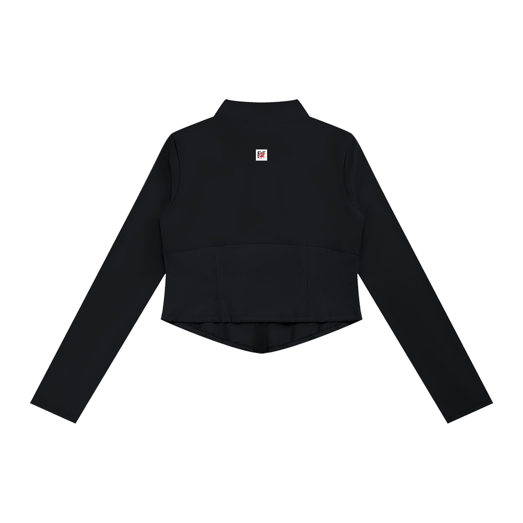 Women's Slim Fit Full-Zip Yoga Jacket