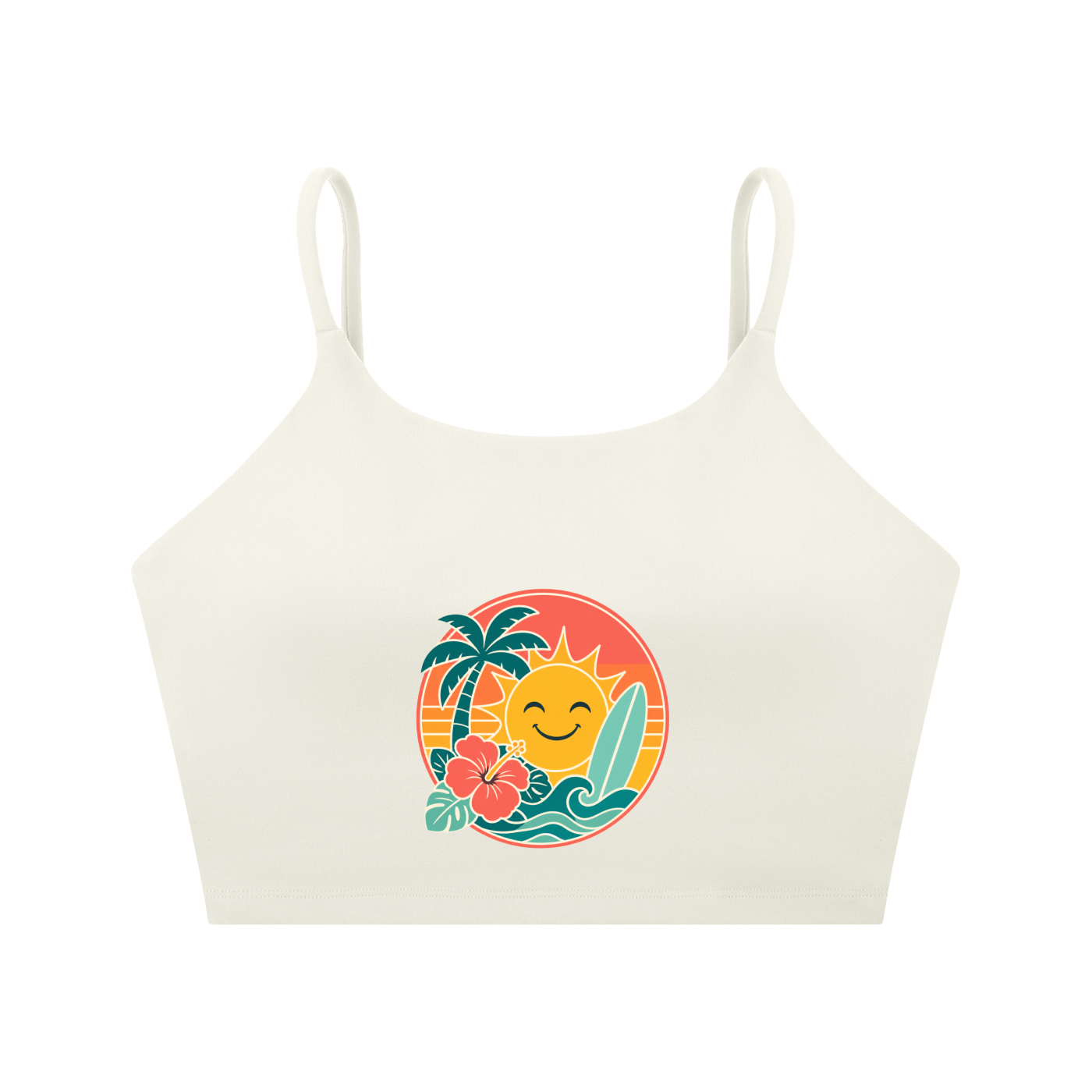 Spaghetti Strap Yoga Sports Bra