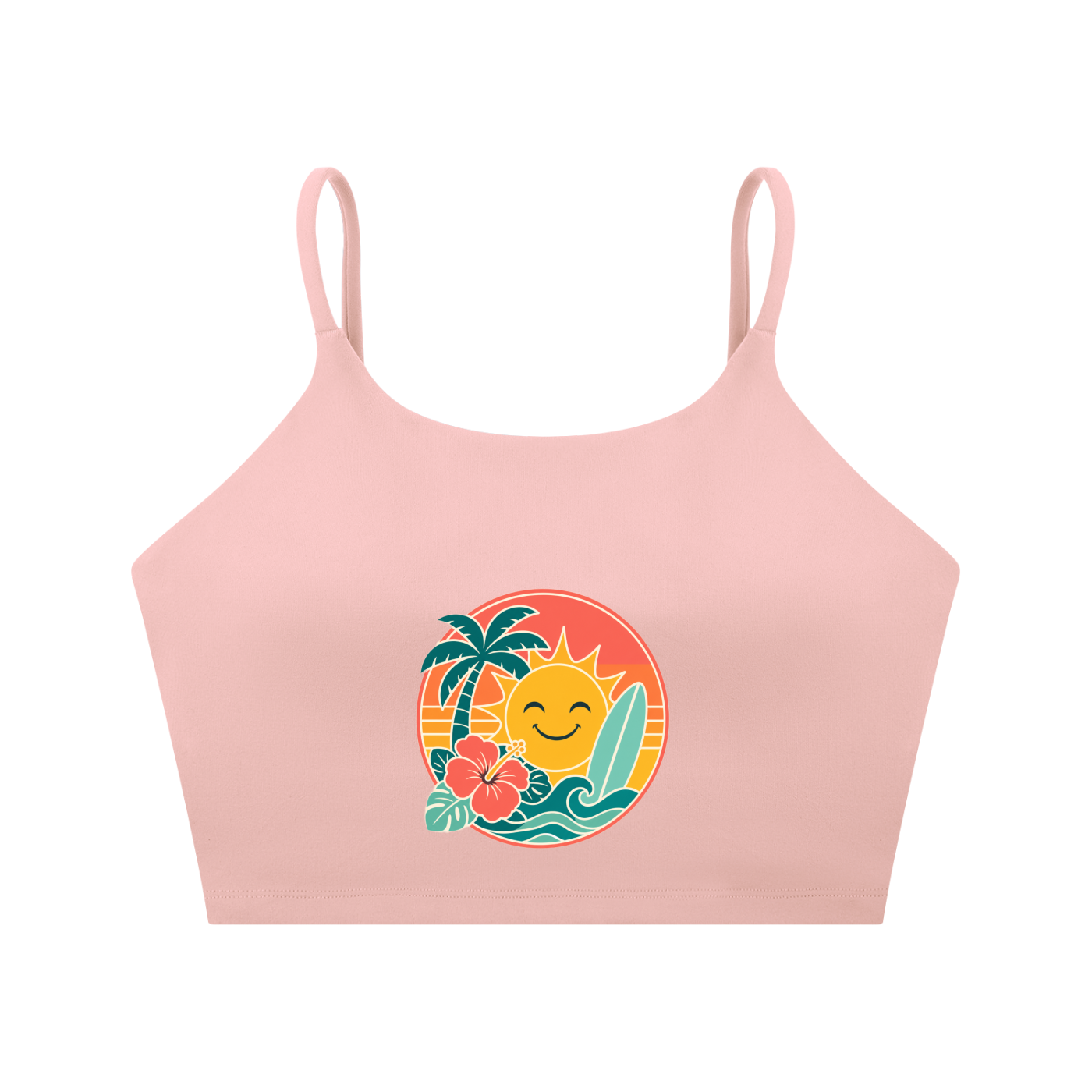 Spaghetti Strap Yoga Sports Bra