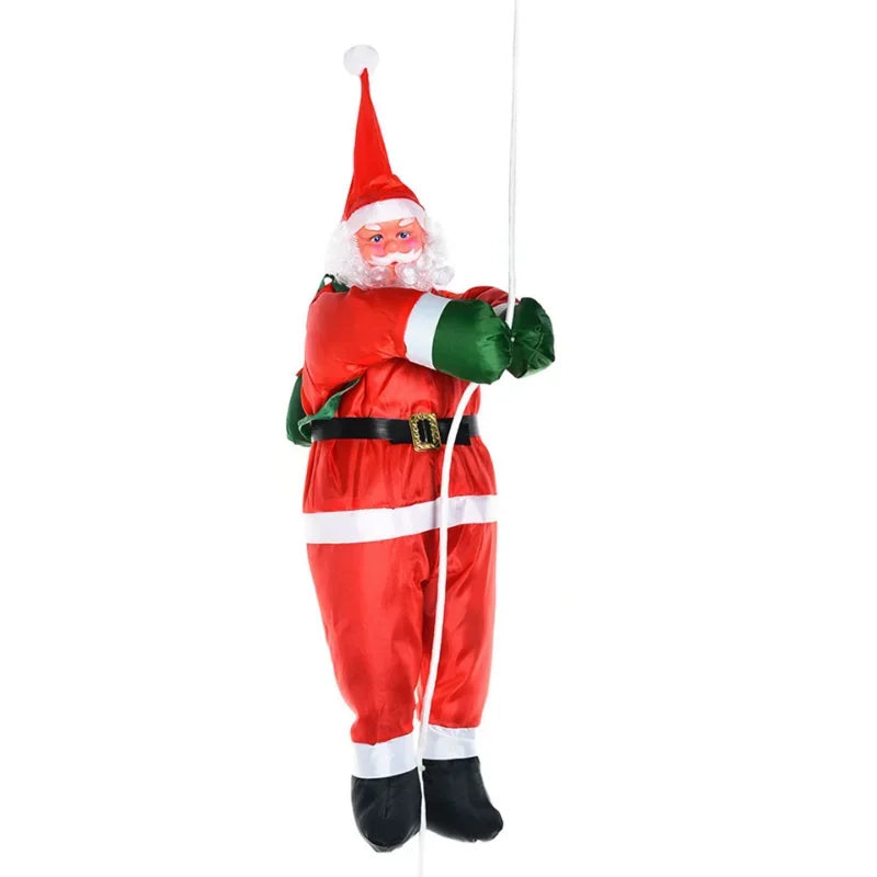 Climbing Santa Claus Christmas Tree Ornament