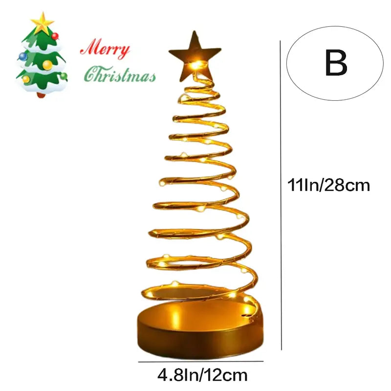 Radiant Christmas: Crystal Tree Nightlight