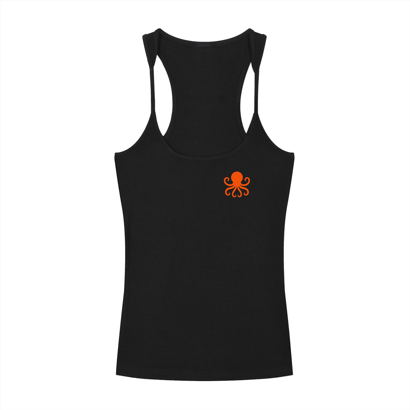 Slim Fit Ribbed Racerback Tank Top