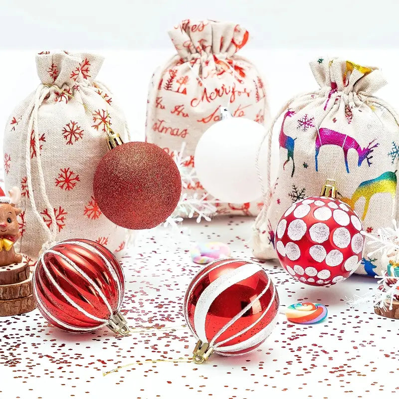 Radiant Red: 30 Exquisite Christmas Ball Ornaments for Your Tree