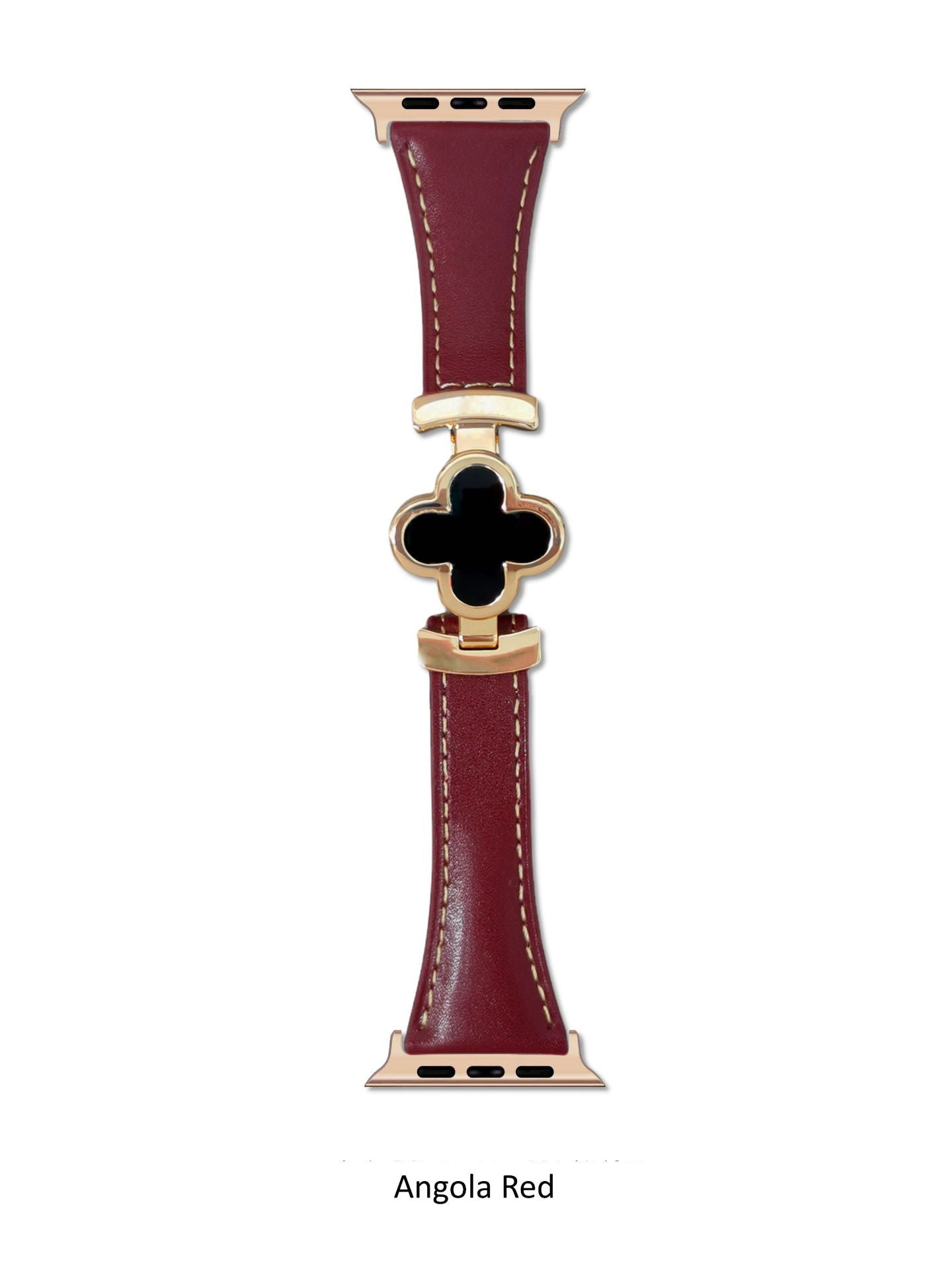Suitable for Apple Watch Clover Magnetic Buckle Strap