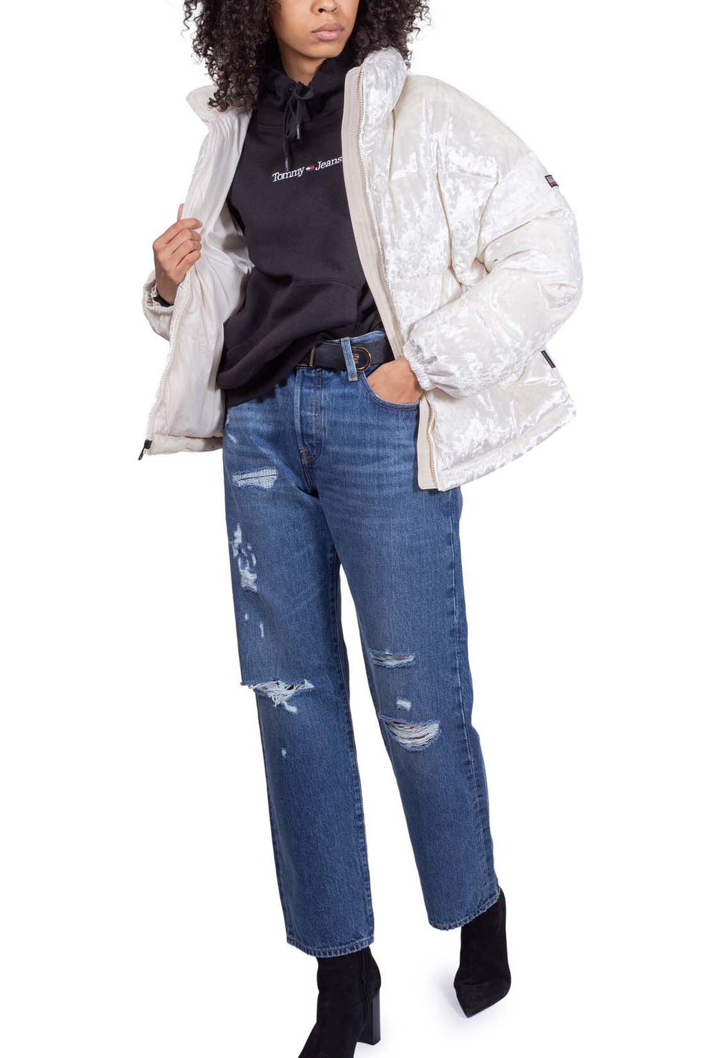 LEVI'S - Jeans donna 501 '90s con strappi-11