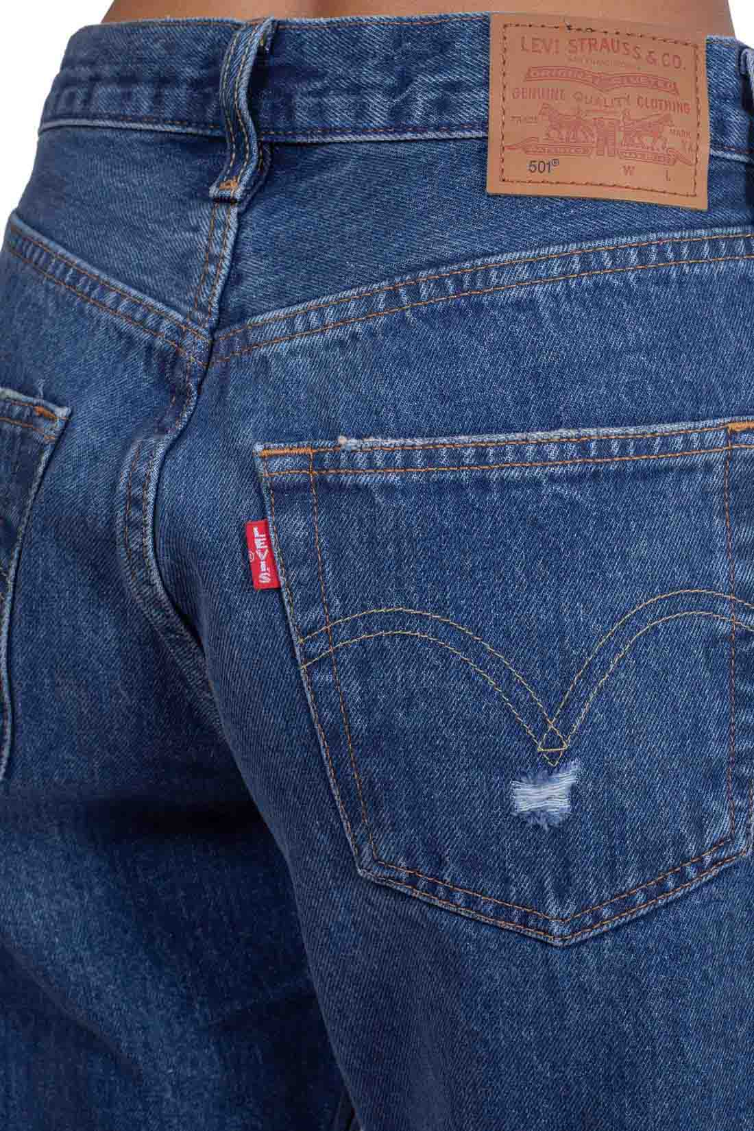 LEVI'S - Jeans donna 501 '90s con strappi-4