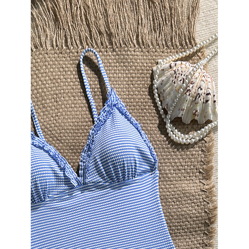 One-Piece Swimsuit for Women with Tummy