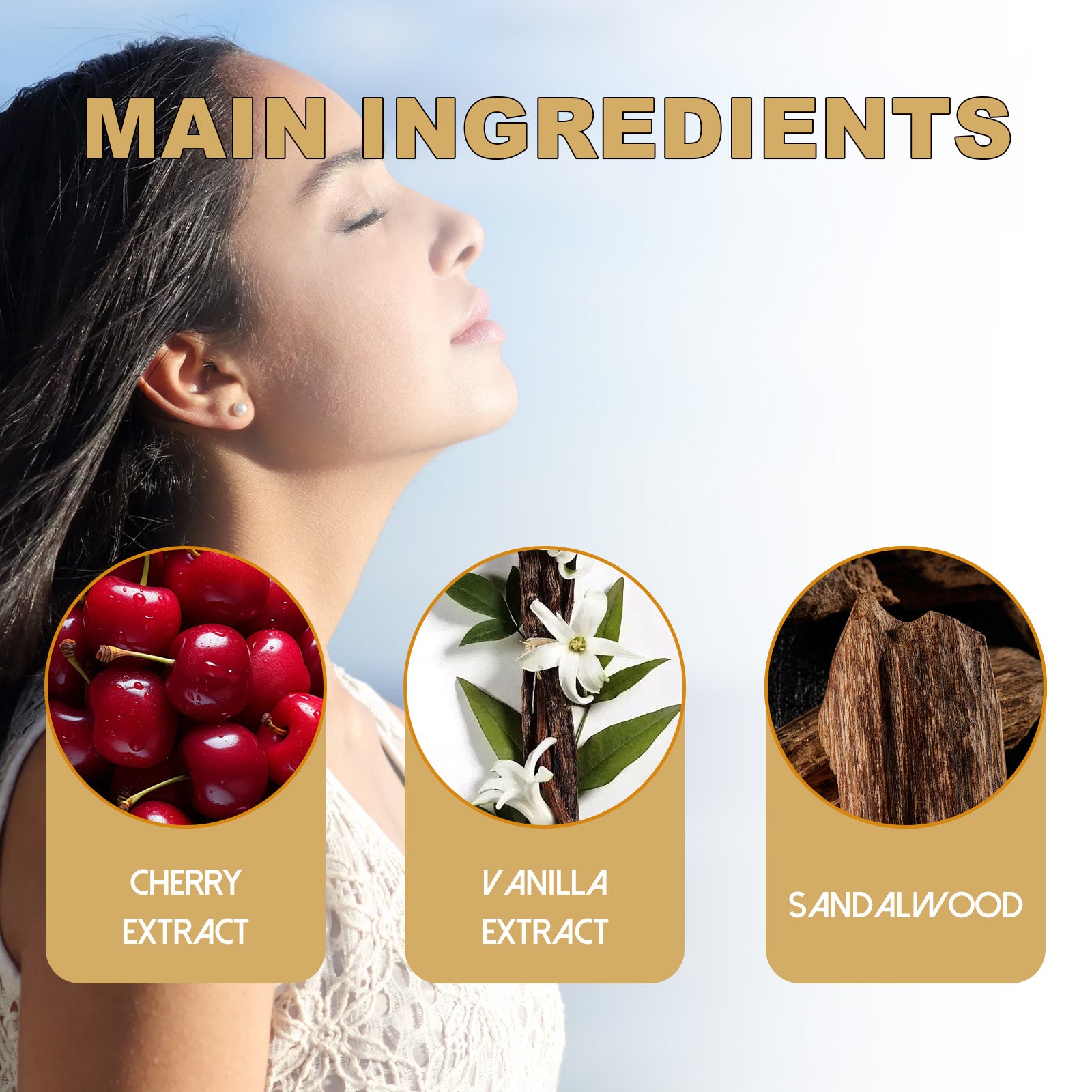 North Moon Ball Fragrance Oil, Fragrance Lasting Fresh Light Fragrance Leave Fragrance Niche Atmosphere Perfume