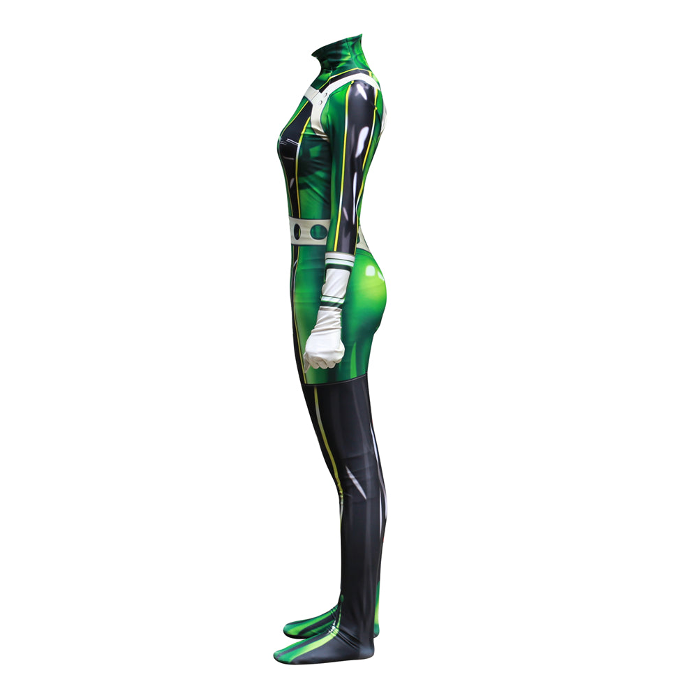 Anime 3D Women My Hero Academia Boku no Hero Academia Asui Tsuyu Cosplay Costume Zentai Bodysuit Suit Jumpsuits