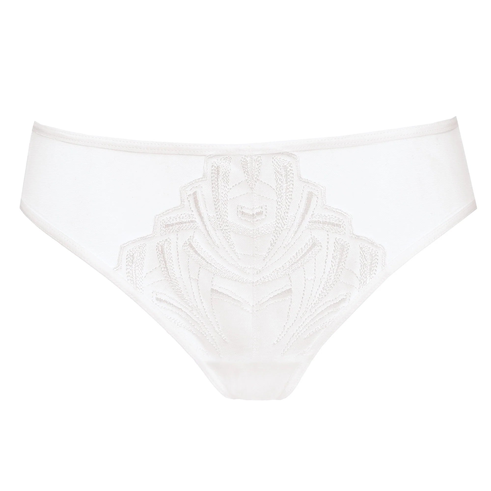 Sheer Mesh Embroidery Bikini Panty Gorteks Angel-3