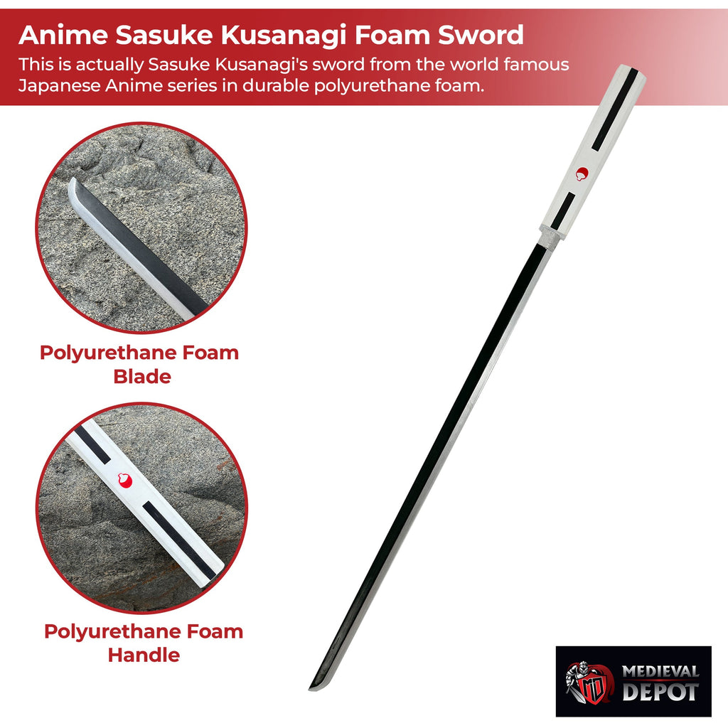 Anime Sasuke Kusanagi Foam Grass Cutter Sword-2