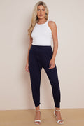 Navy Harem Pants-0