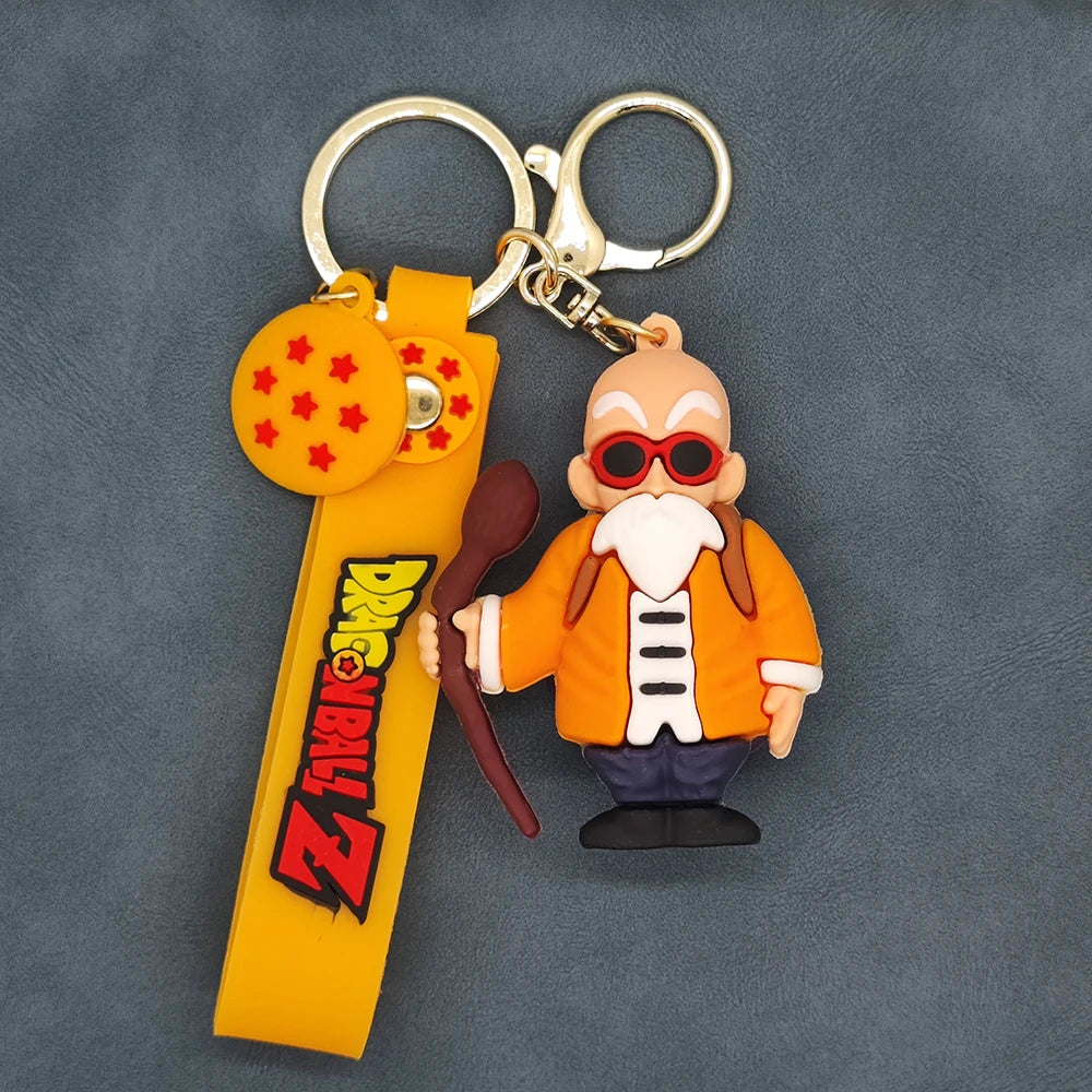 Anime Dragon Ball Keychain Son Goku Vegeta Piccolo-14