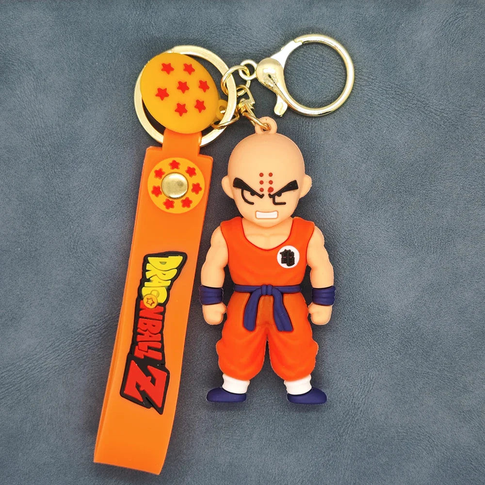 Anime Dragon Ball Keychain Son Goku Vegeta Piccolo-9