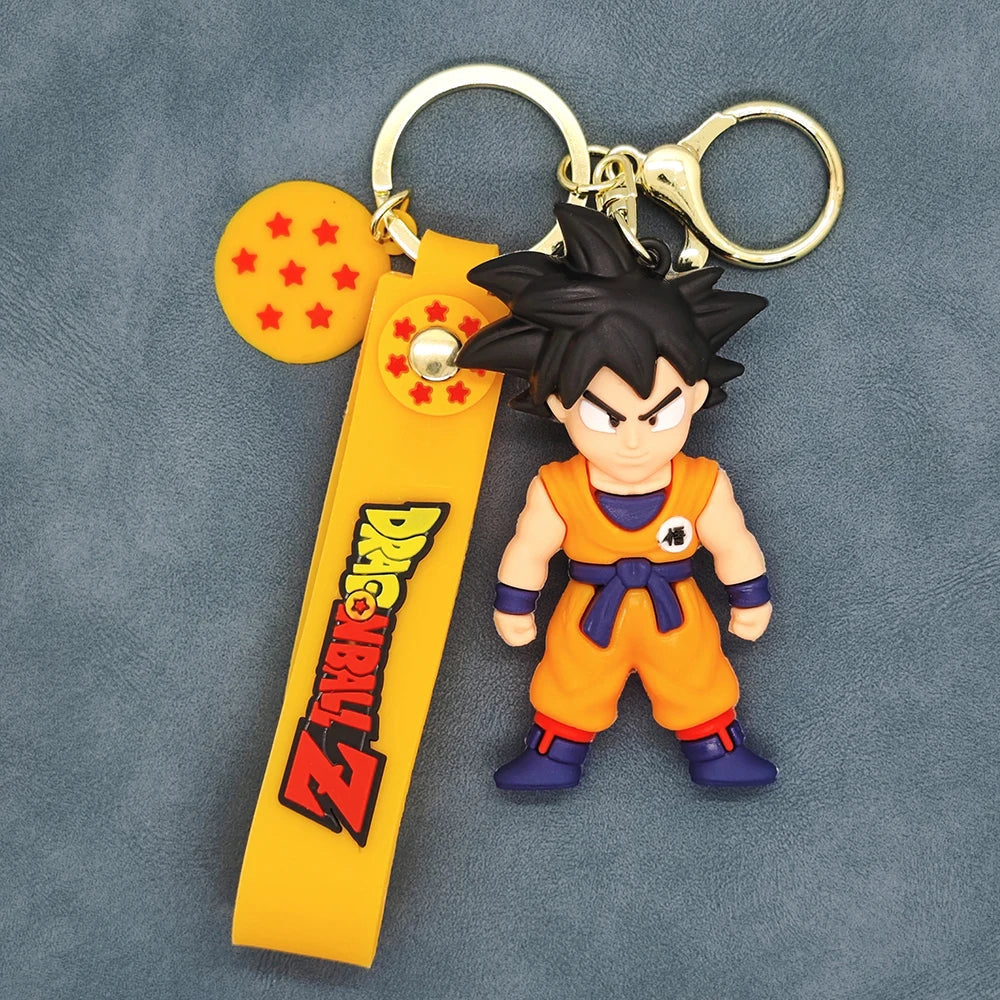 Anime Dragon Ball Keychain Son Goku Vegeta Piccolo-20