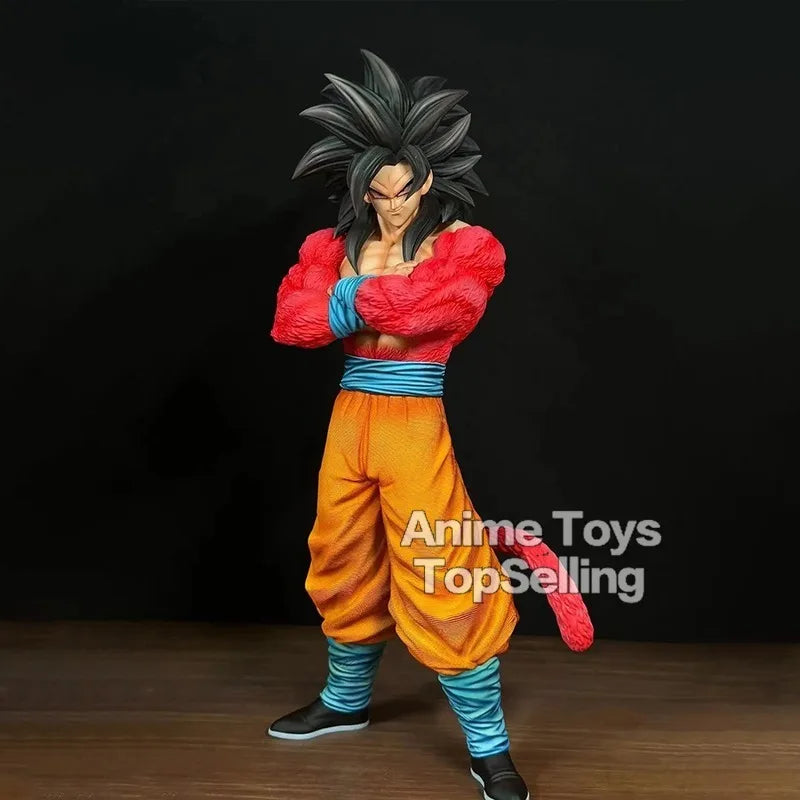 Anime Dragon Ball Super Saiyan 4 Goku Figure-2