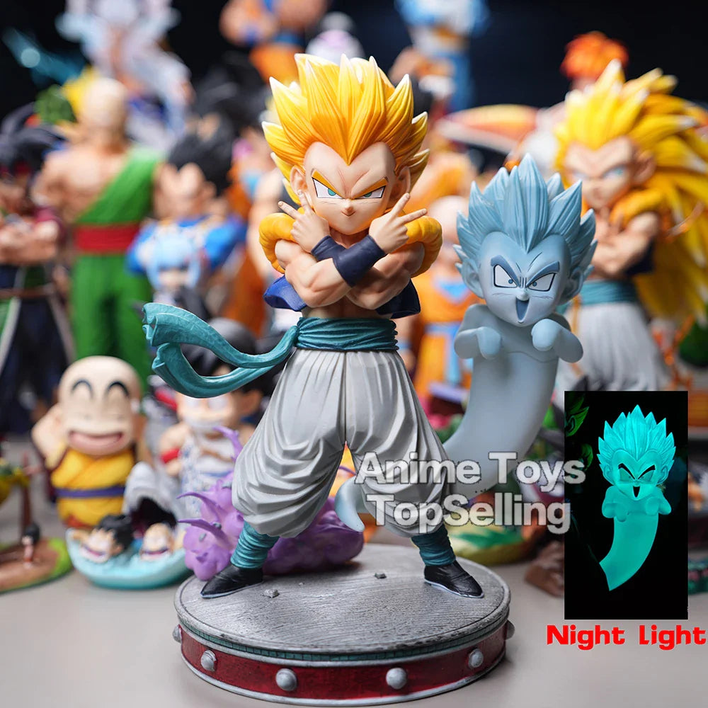 Anime Dragon Ball Z Gotenks Figure Night Light-0