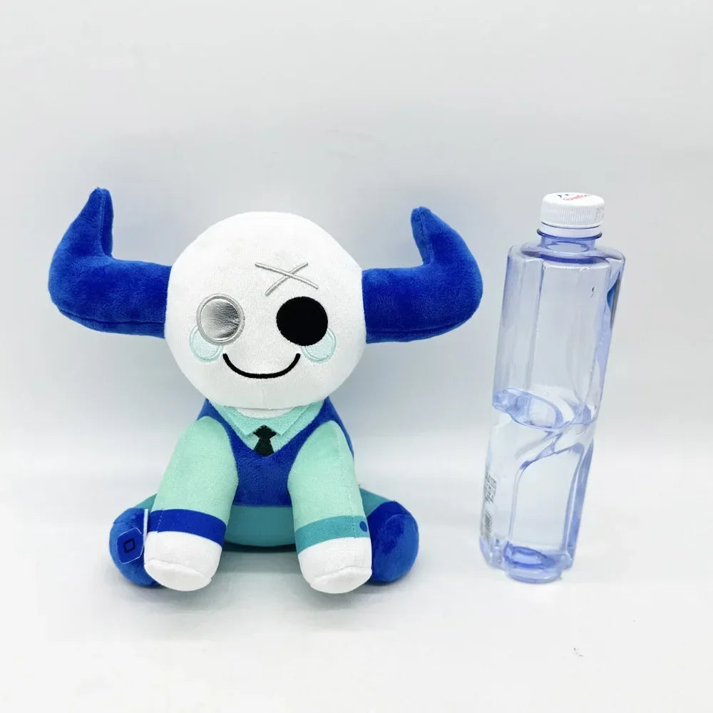 Anime Plush Phighting Blue Bull Toy-4