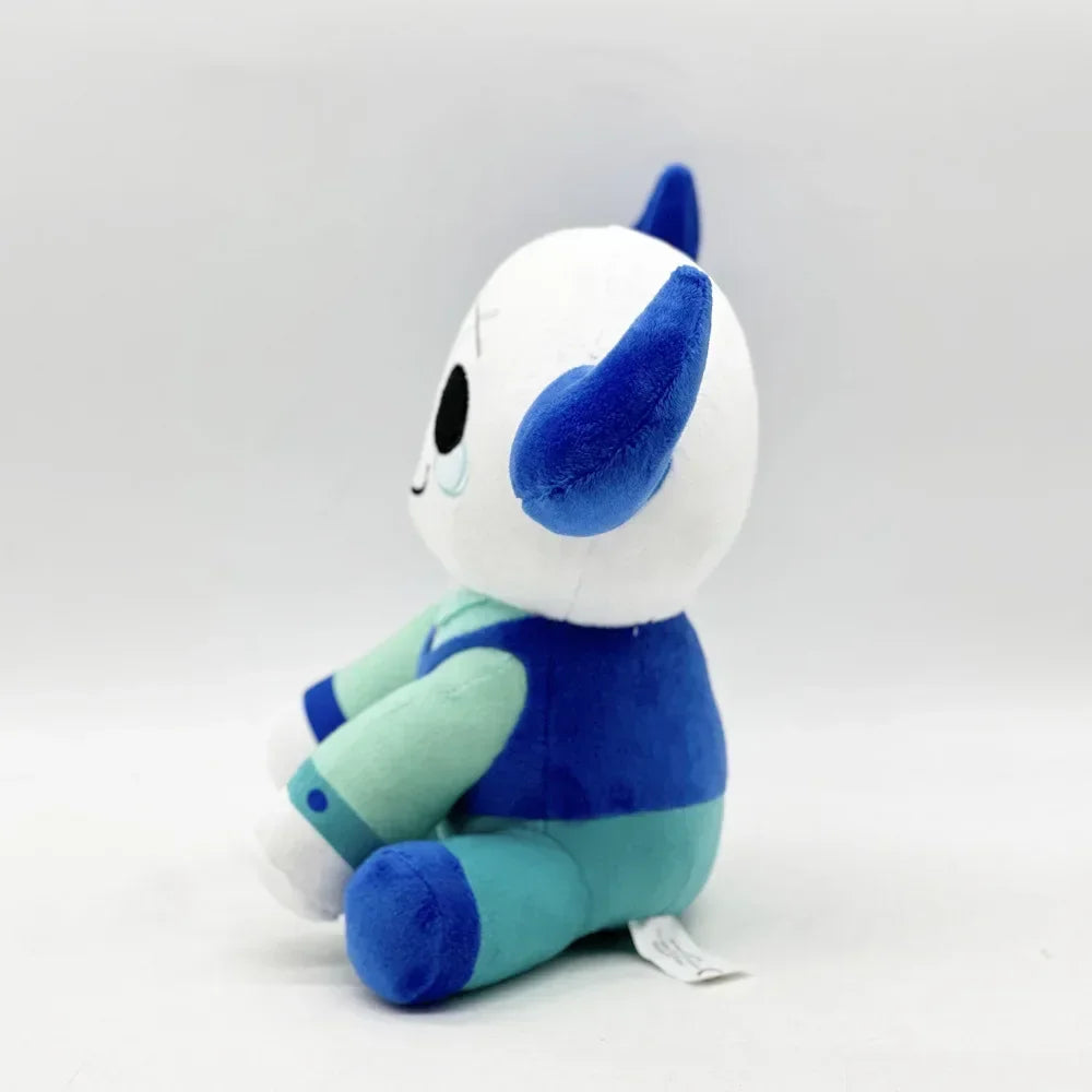 Anime Plush Phighting Blue Bull Toy-3