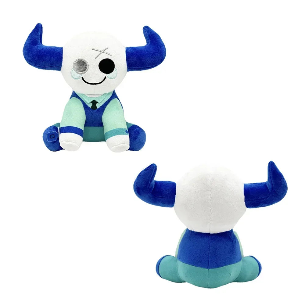 Anime Plush Phighting Blue Bull Toy-0