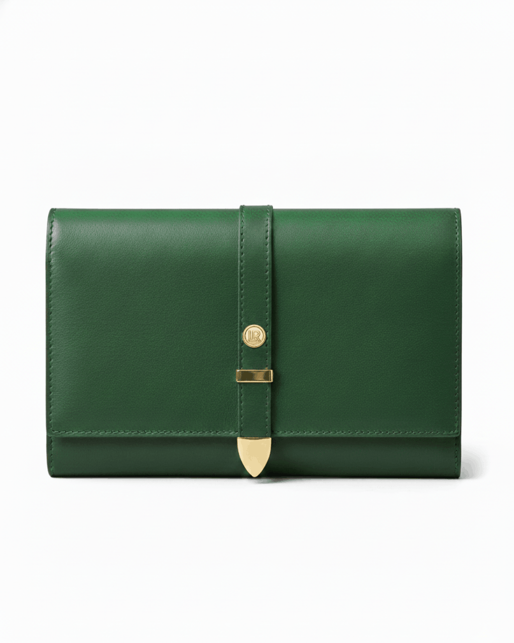 Aspen Forest Green Plant-Based Leather Travel Wallet ( Available for Pre-order November 28th Delivery)