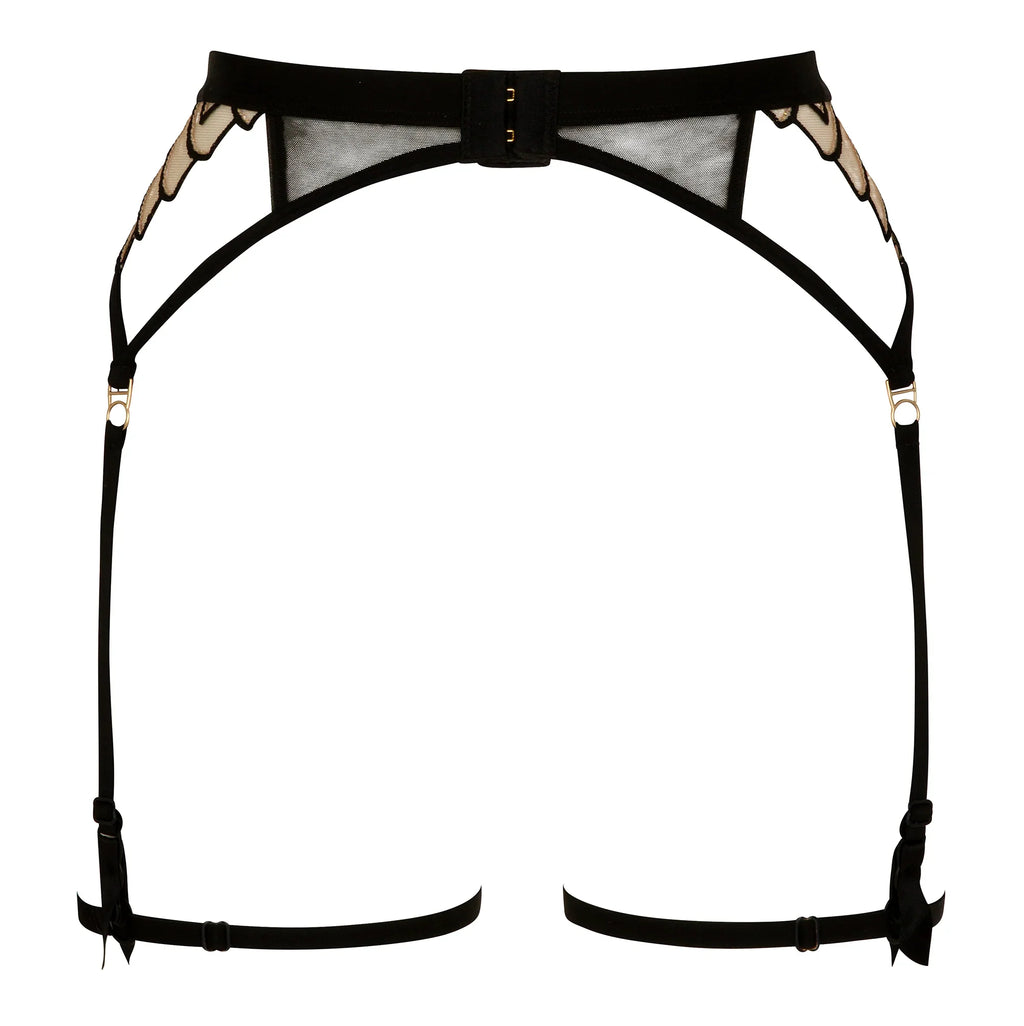Sheer Mesh Garter Belt Atelier Amour Cosmic Dream-3