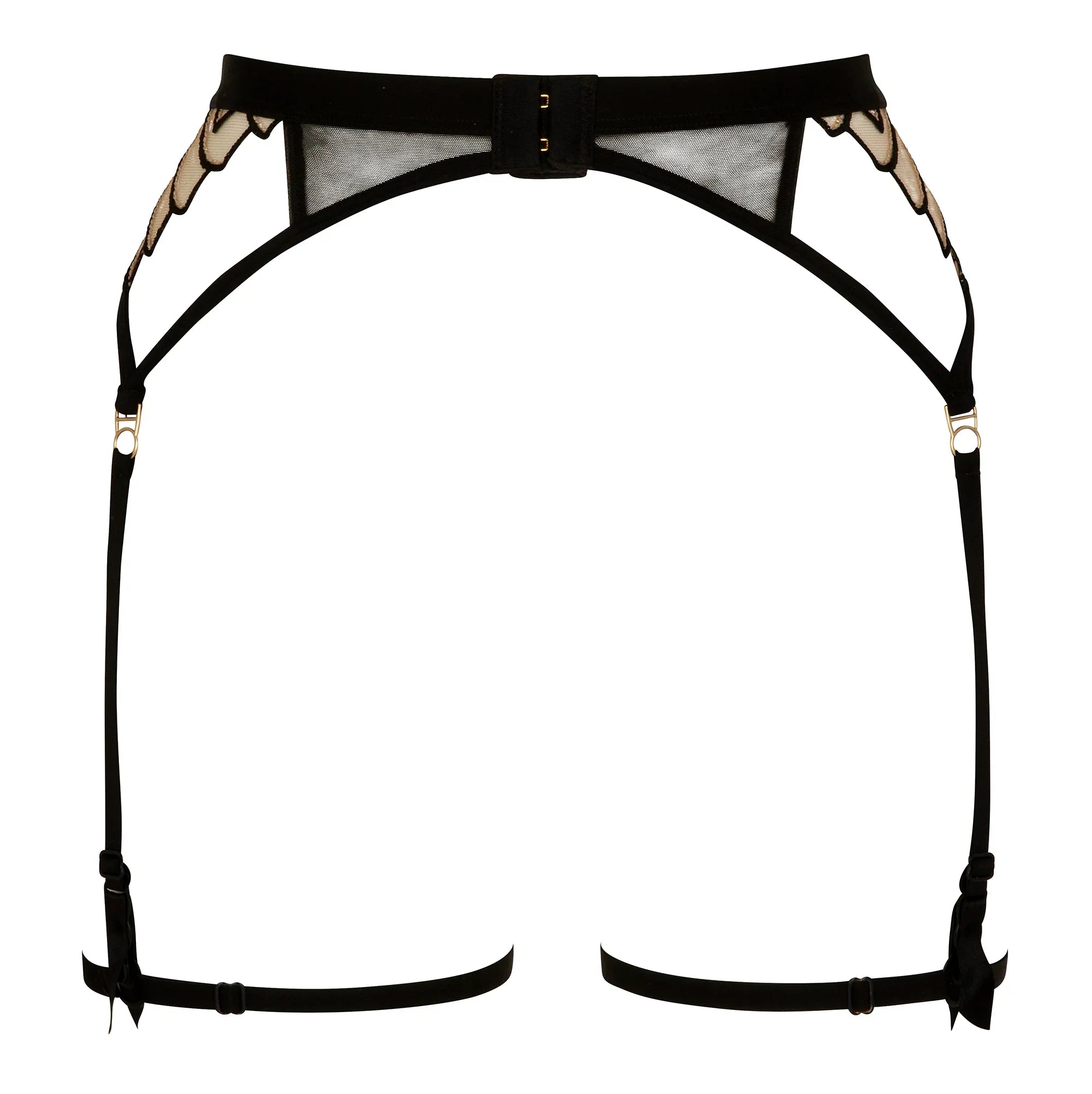Sheer Mesh Garter Belt Atelier Amour Cosmic Dream-3