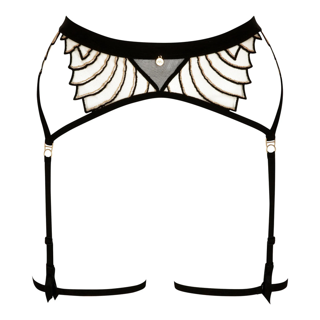 Sheer Mesh Garter Belt Atelier Amour Cosmic Dream-2