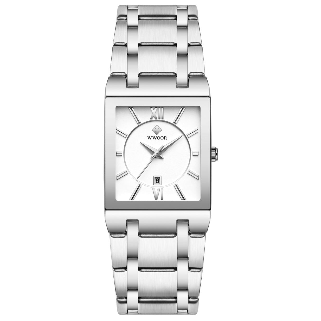 Fully Automatic Non-Mechanical Square Men's Steel Band Qua