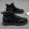 Martin boots men's autumn new style British style workwear boots fashionable men's casual mid top boots