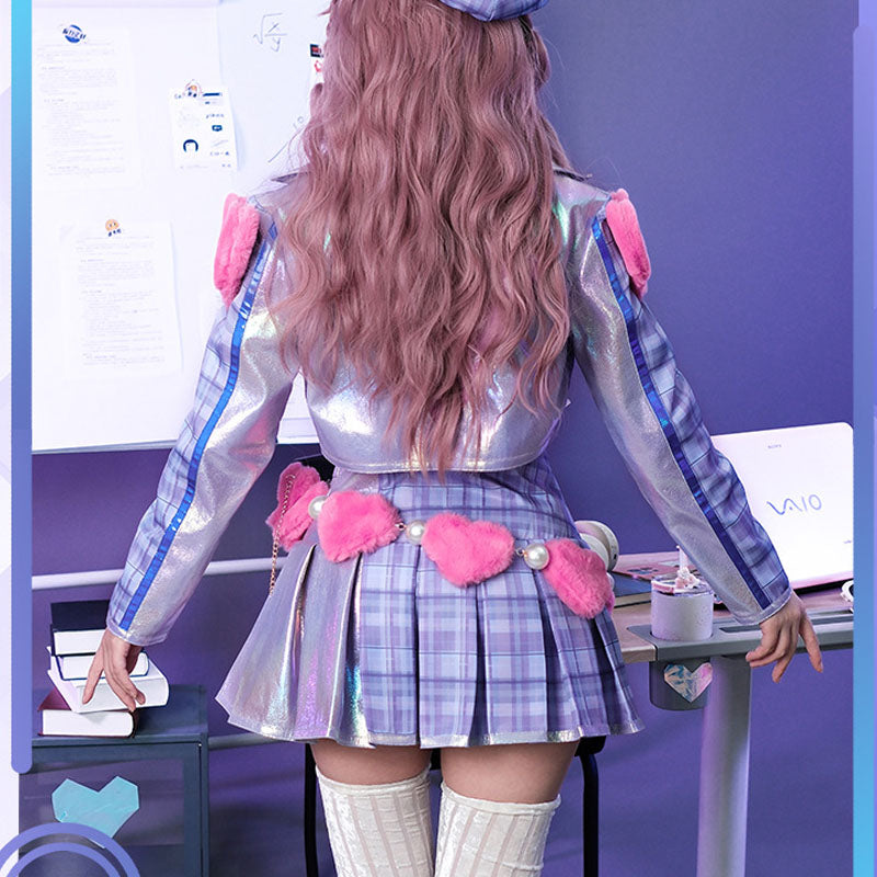 LOL League of Legends cosplay costume Valentine's Day limited female police officer Caitlin cosplay women's clothing Wei full set C-suit female