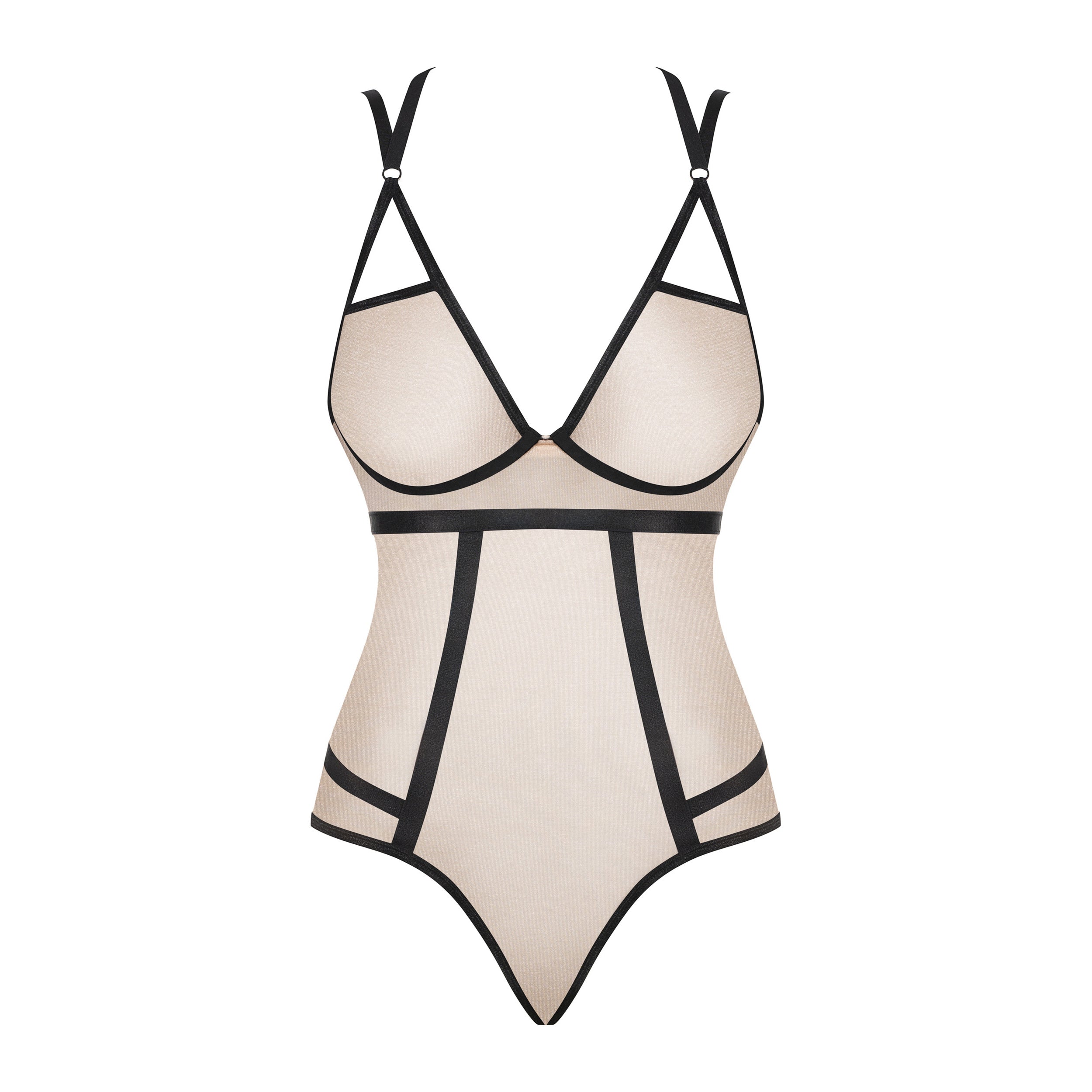 Transparent Teddy Obsessive Nudelia-4