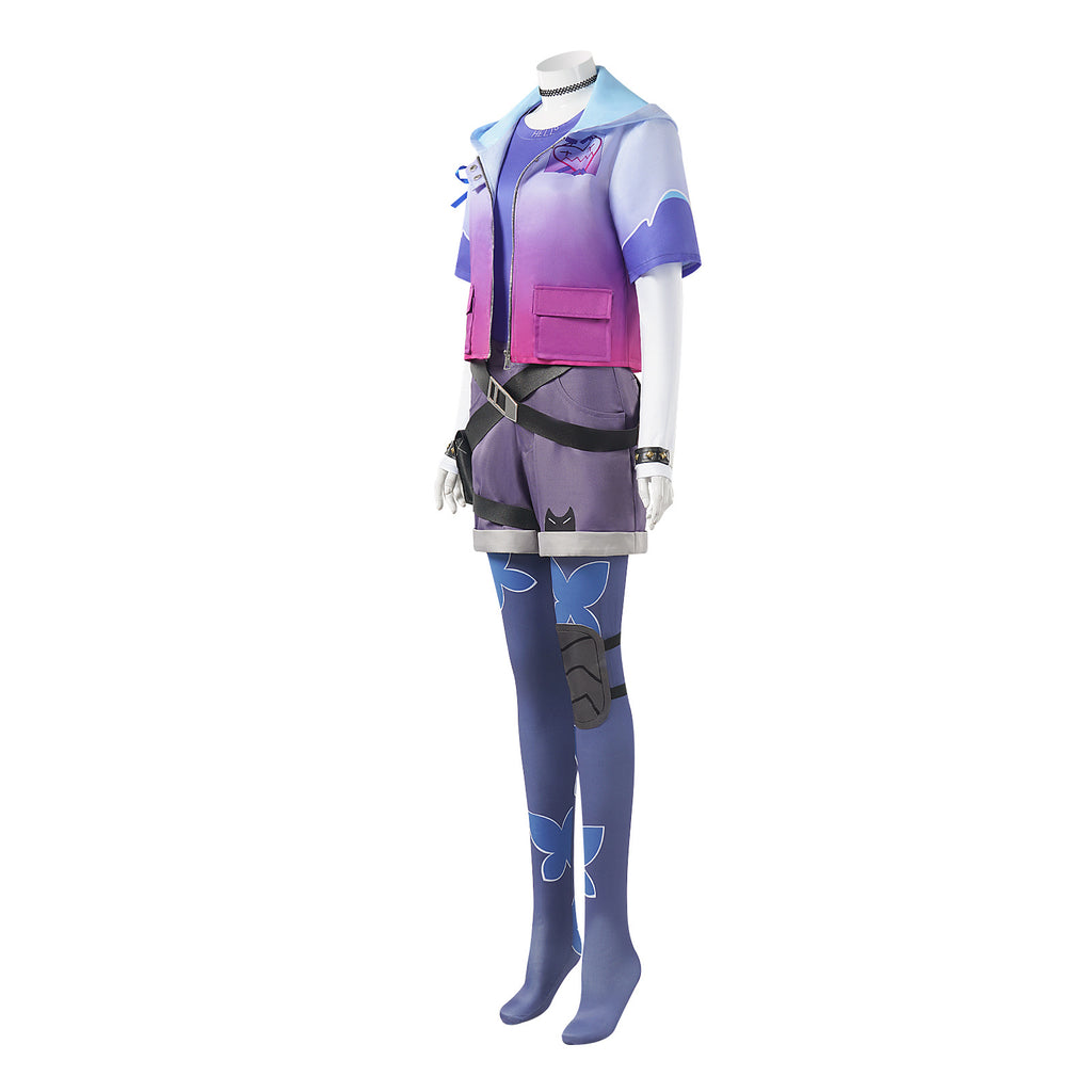 Valheim Cosplay Clove Nightshade Eternalist Costume, Clove Cosplay Outfit for Game Character