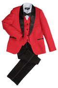 "London" Kids Tuxedo (5-Piece Set)-10