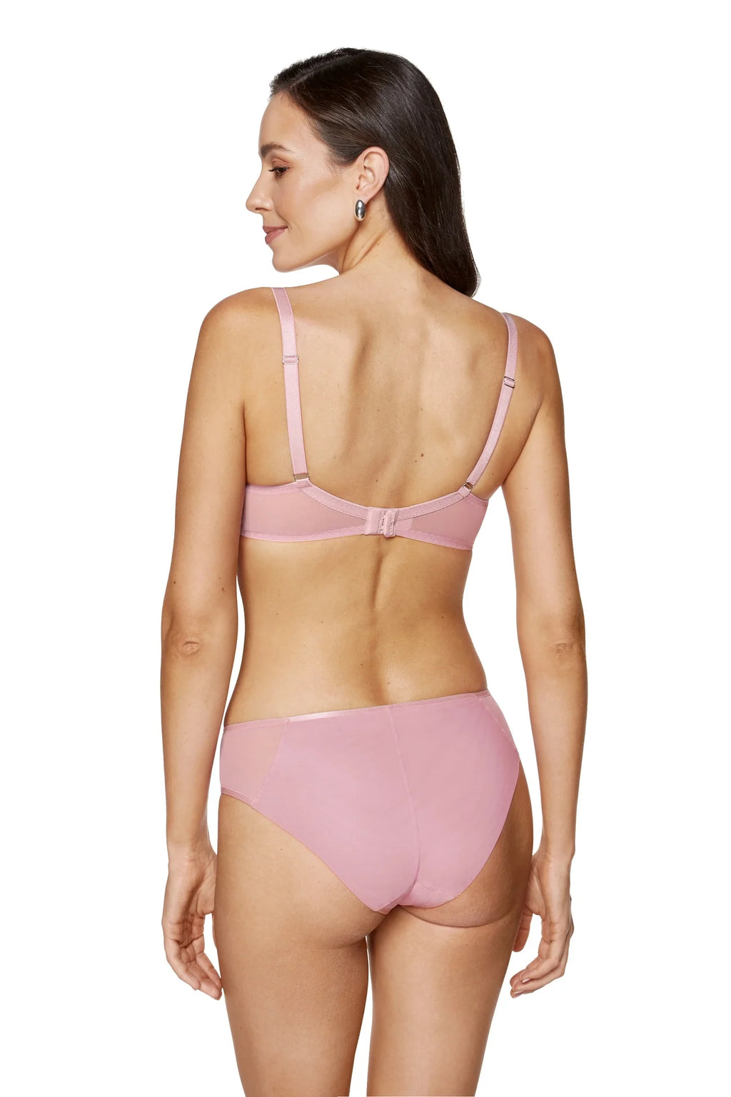 Sheer Mesh Floral Embroidered Bra Gorteks Bloom-3