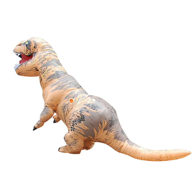 Unique Adult T-REX Inflatable Costume Christmas Cosplay Dinosaur Animal Jumpsuit Halloween Costume for Women Men