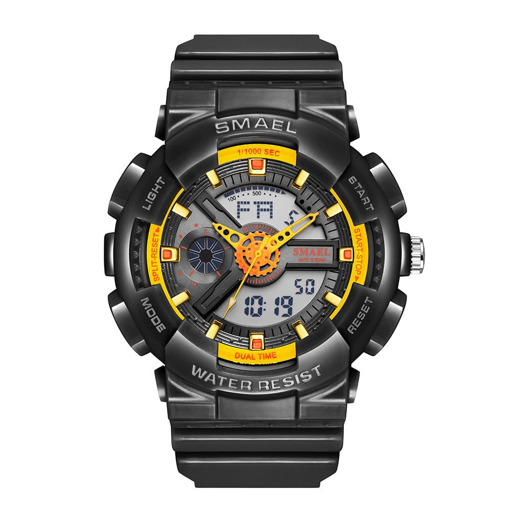  Luxury LED Sport Waterproof Military Watch Men 
