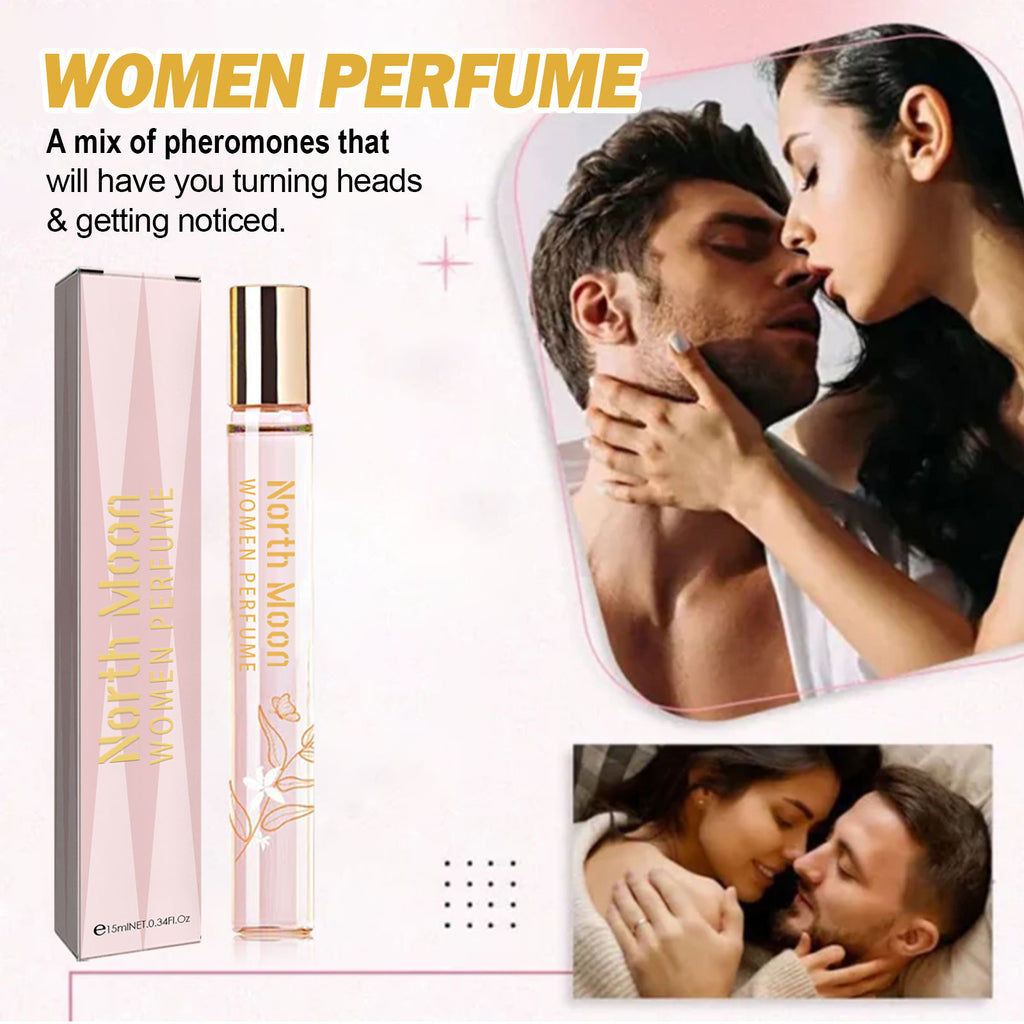 North Moon Ladies Ball Perfume, Portable Fragrance Lasting Light Fragrance Ball Perfume