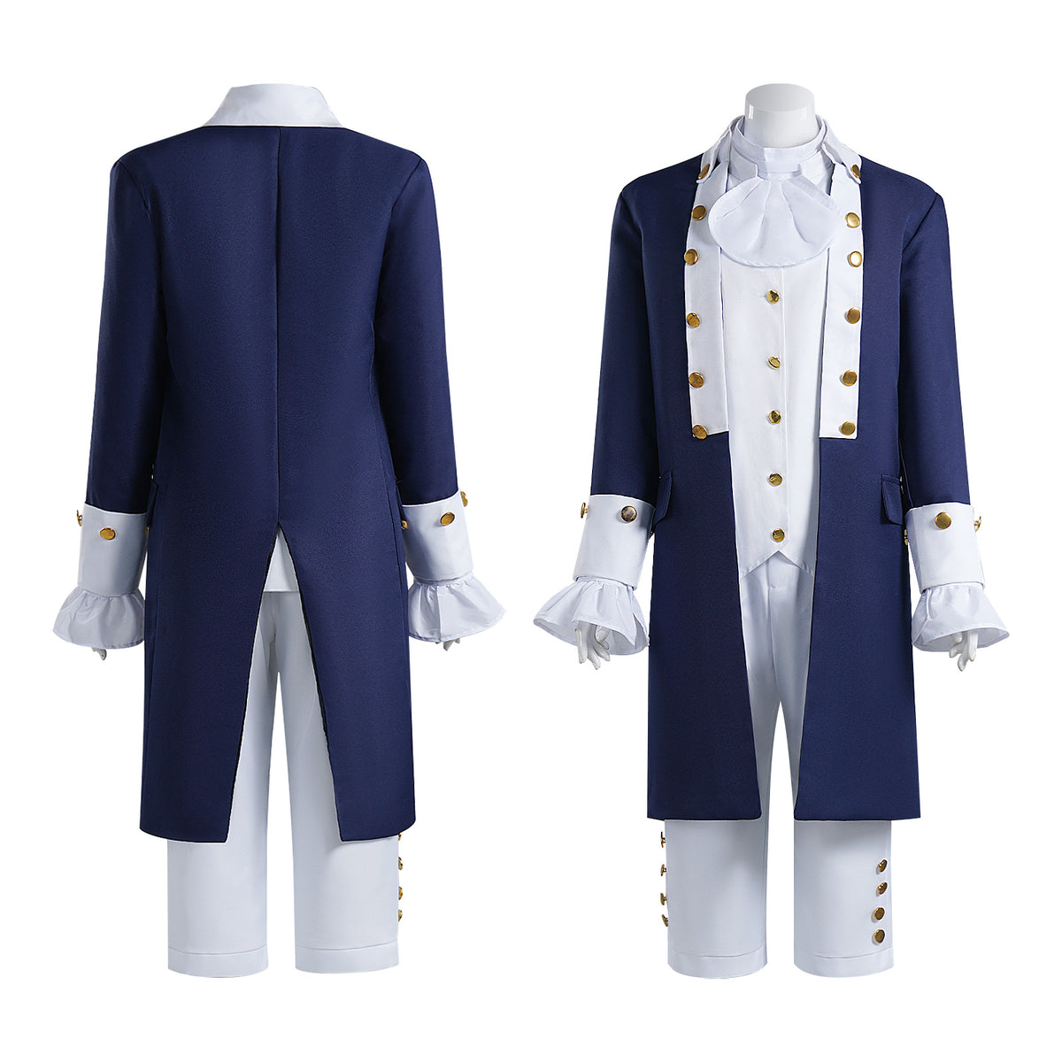 Halloween Costume Cosplay Alexander Hamilton Rock Concert Outfit Anime Style